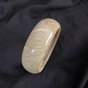 Vintage Gray Bangle Bracelet